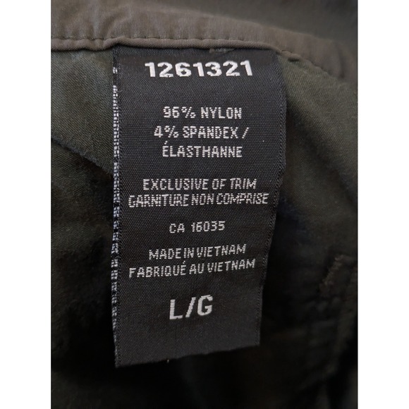 BC Clothing Expedition Pants Men's L Gray Convertible Zip Off Lightweight Hiking - Picture 12 of 12